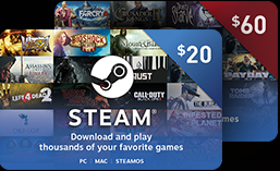 Steam code  $60+$20